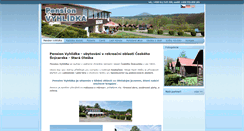 Desktop Screenshot of pension-vyhlidka.cz